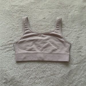 Aritzia marble lilac airy fleece top